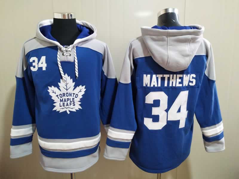Maple leafs 34 Auston Matthews Blue All Stitched Pullover Hoodie,We sell and wholesale Maple leafs 34 Auston Matthews Blue All Stitched Pullover Hoodie on line form chian!